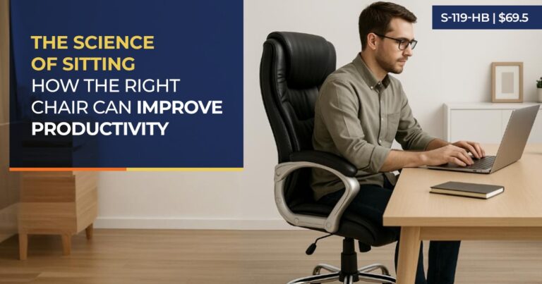 The Science of Sitting: How the Right Chair Can Improve Productivity