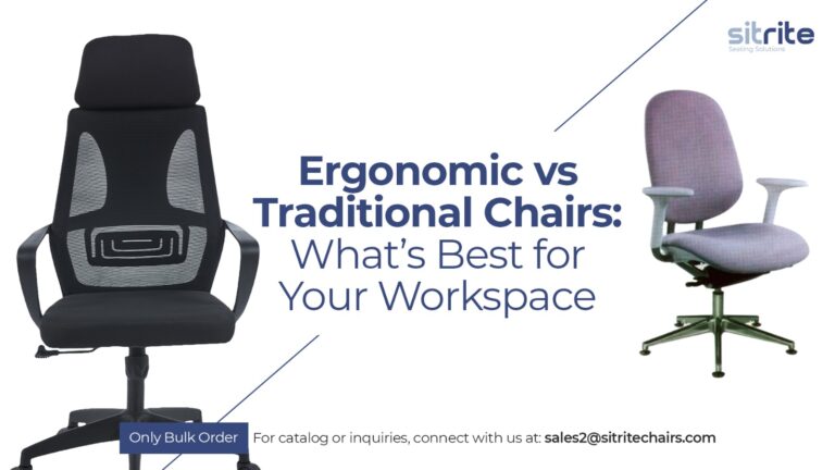 Ergonomic vs Traditional Chairs: What’s Best for Your Workspace?