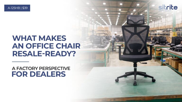 What Makes an Office Chair Resale-Ready? A Factory Perspective for Dealers