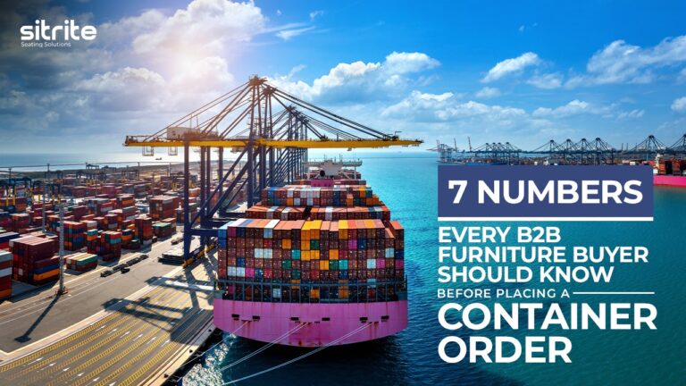 7 Numbers Every Buyer Should Know Before a Furniture Container Order